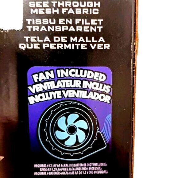 Alligator Loki Costume 7' TALL Adult INFLATABLE HALLOWEEN Jumpsuit Claws w FAN - Picture 9 of 15